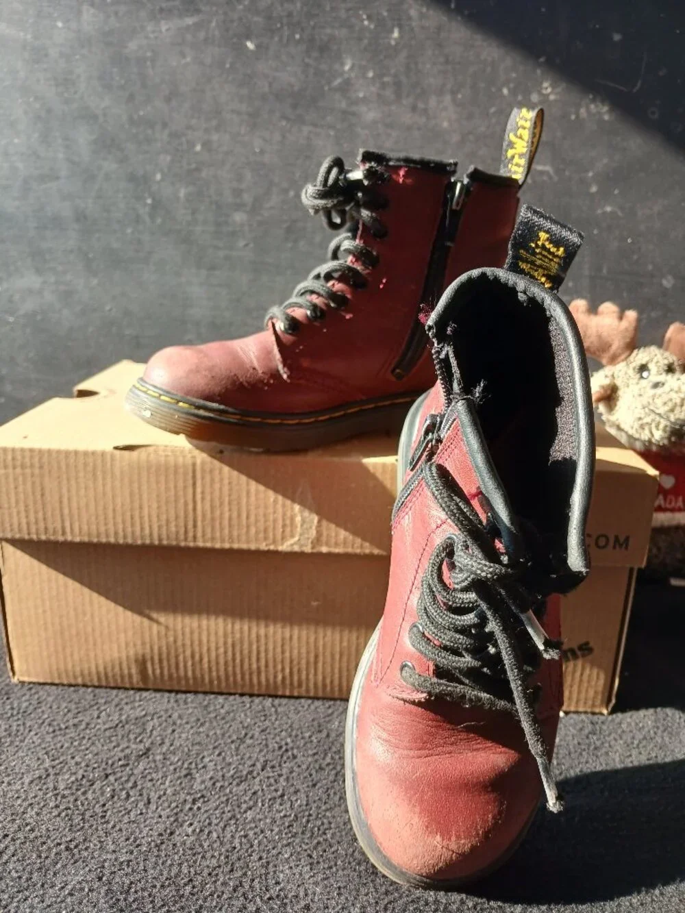 Dr. Martens Toddler (Bundle) Boots  Size 11 — Soft Leather & easy to wear!